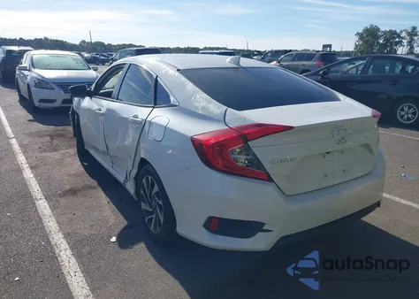 2017 Honda Civic Ex z USA, uszkodzony, nr VIN 2HGFC2F76HH531343